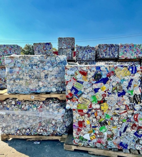 Aluminum UBC can scrap