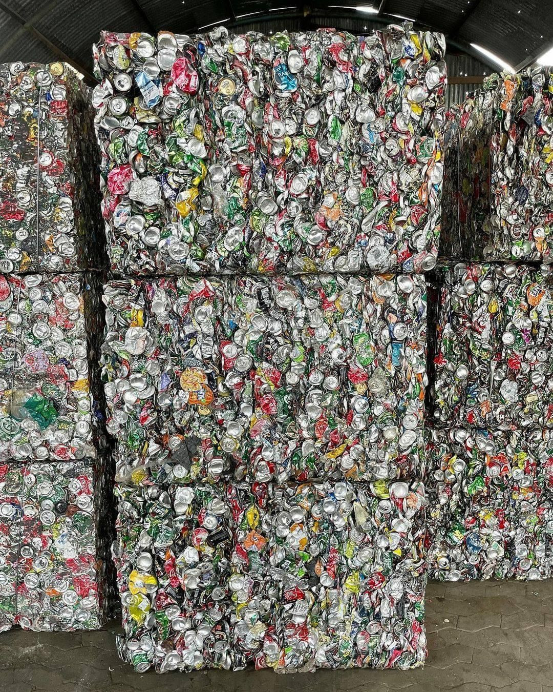 Aluminum UBC can scrap