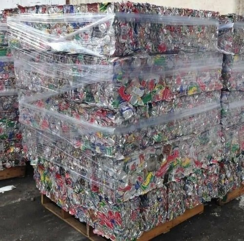 Aluminum UBC can scrap