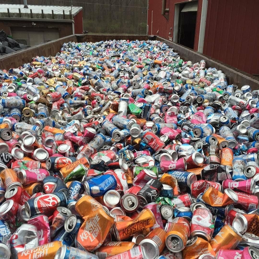 Aluminum UBC can scrap