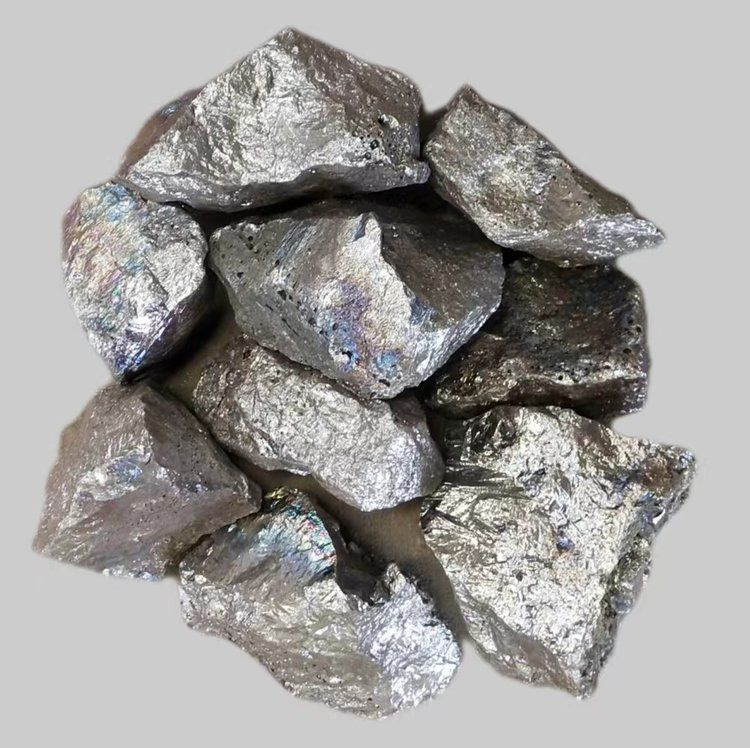 High purity 99.995% Indium metal ingot Pure cast iron ingot Ferro Silicon Silicon metal